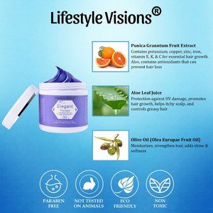 Lifestyle Visions Professional Blonde Hair Keratin Straightening Treatment 1 PCK